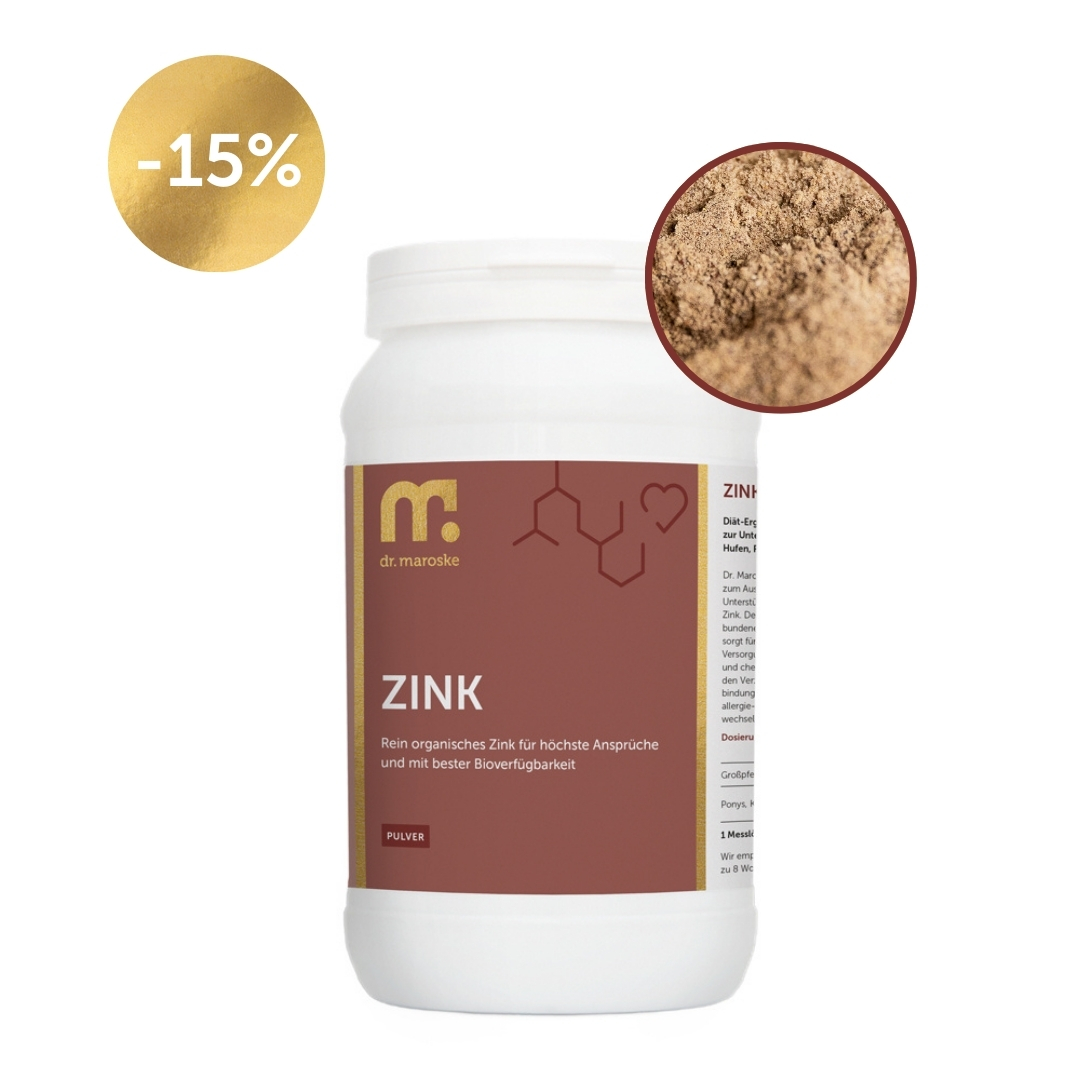Dr. Maroske Zink – Organisches Zinkchelat für Pferde