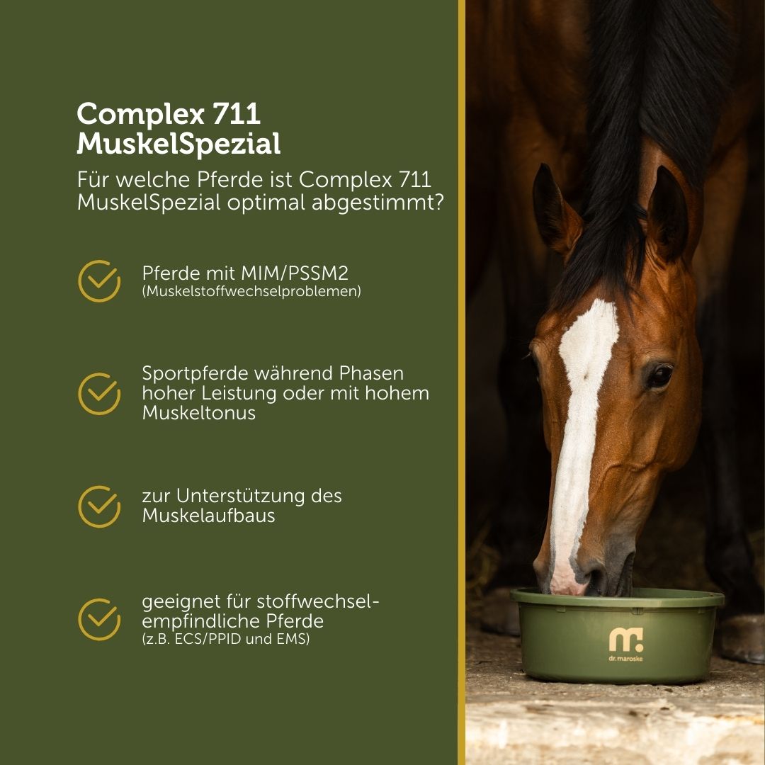 Complex 711 MuskelSpezial - Mineralfutter plus Muskelaufbau – Bild 3