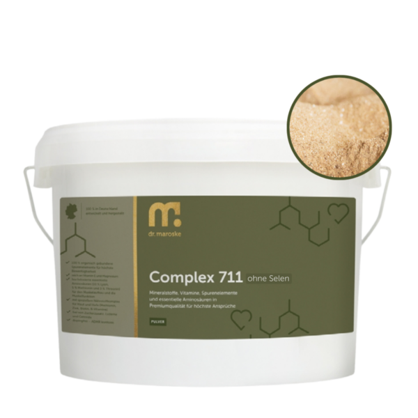 Complex 711 ohne Selen - mehr als ein Mineralfutter für Stoffwechsel & Vitalität